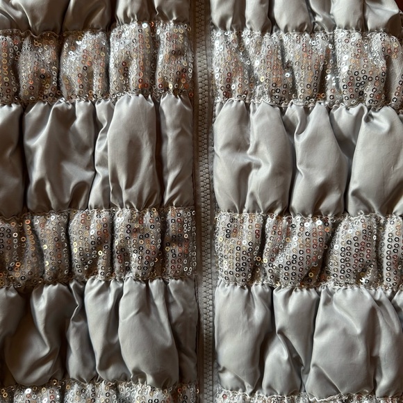 Heart n Crush Girls Sequined girls winter snow puffer vest size XL - Picture 2 of 5